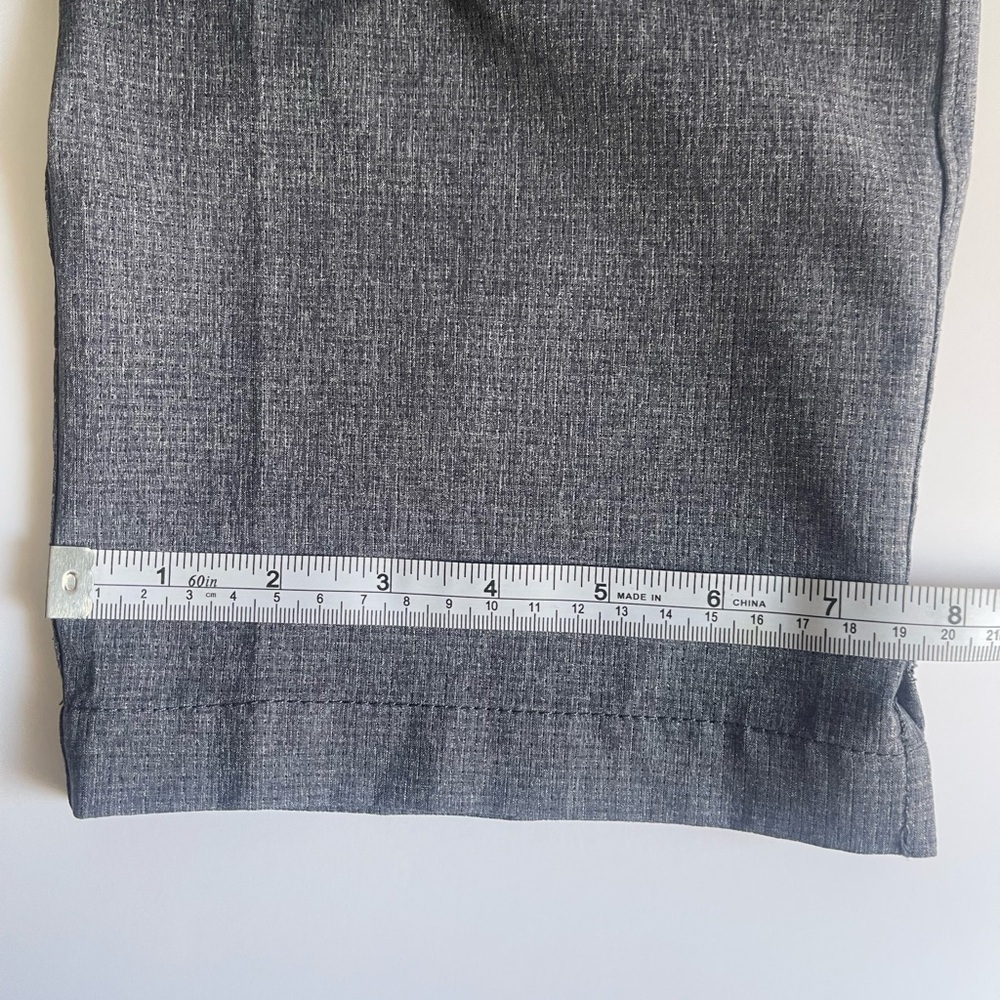 UNDER ARMOUR MEN’S PANS 30X30 LOOSE HEATHER GRAY PERFORMANCE GOLF UA DRIVE FLEX - Picture 10 of 12